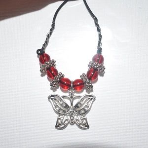 Vintage Butterfly Necklace